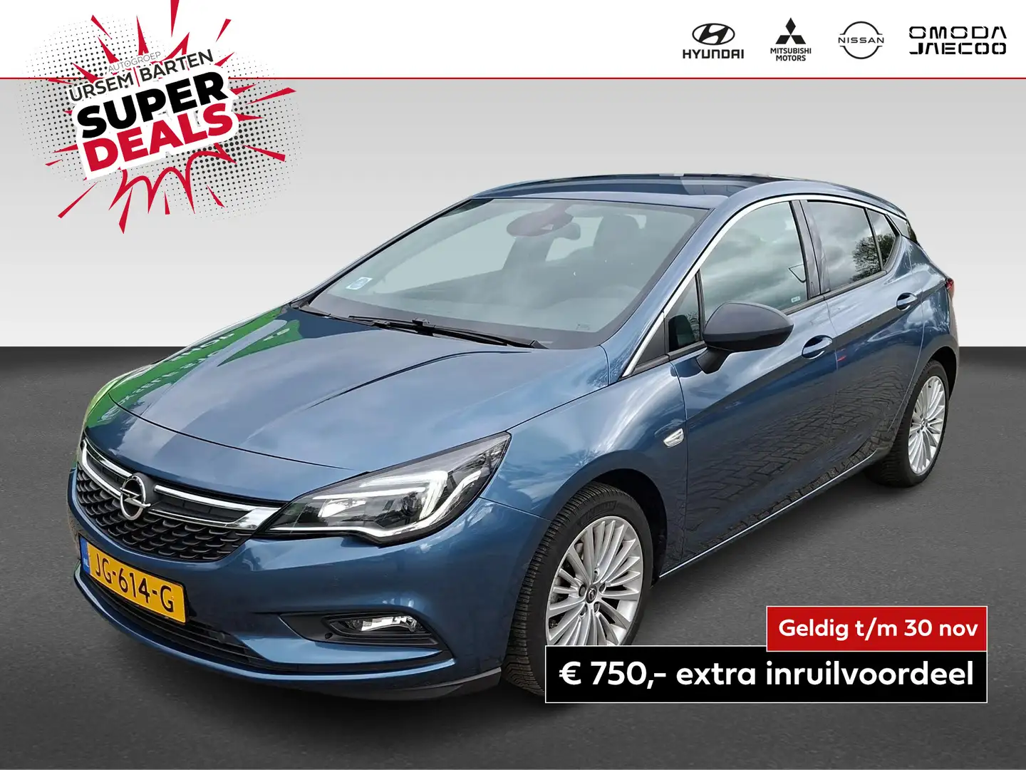 Opel Astra 1.4 Innovation Blauw - 1