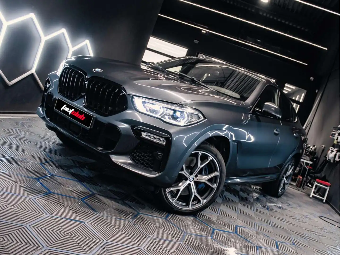 BMW X6 30D XDRIVE M SPORT PRO LUFT KRYSTAL LASER HK HUD Gris - 1