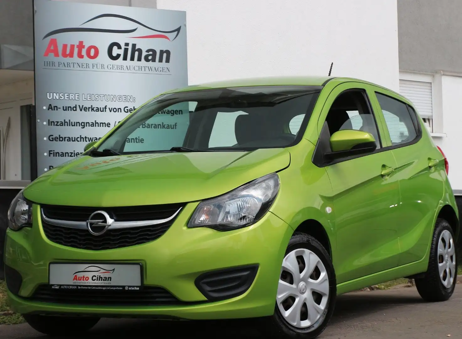 Opel Karl Edition TOP-AUSTATTUNG! WENIG-KM! Zöld - 1