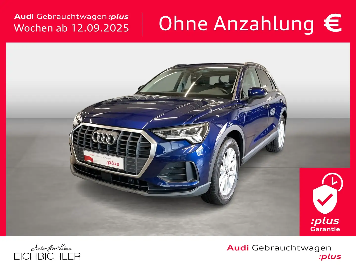 Audi Q3 45 TFSI e S tronic ACC AHK SpurH MATRIX LM Bleu - 1