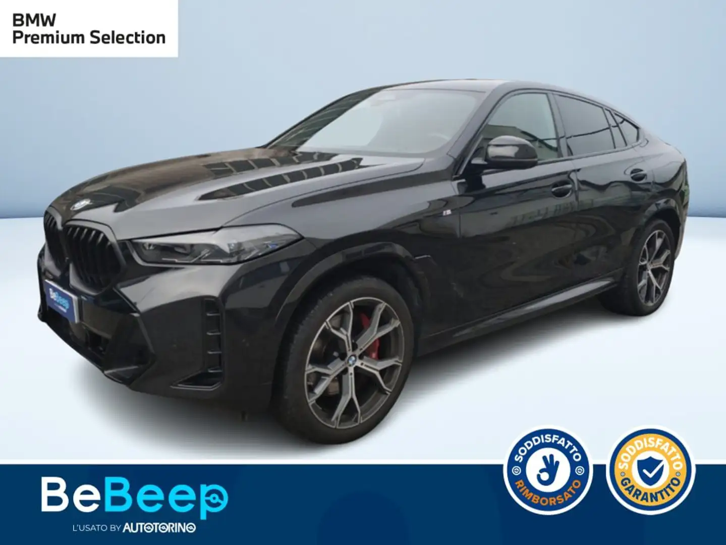 BMW X6 XDRIVE30D MSPORT AUTO Noir - 1