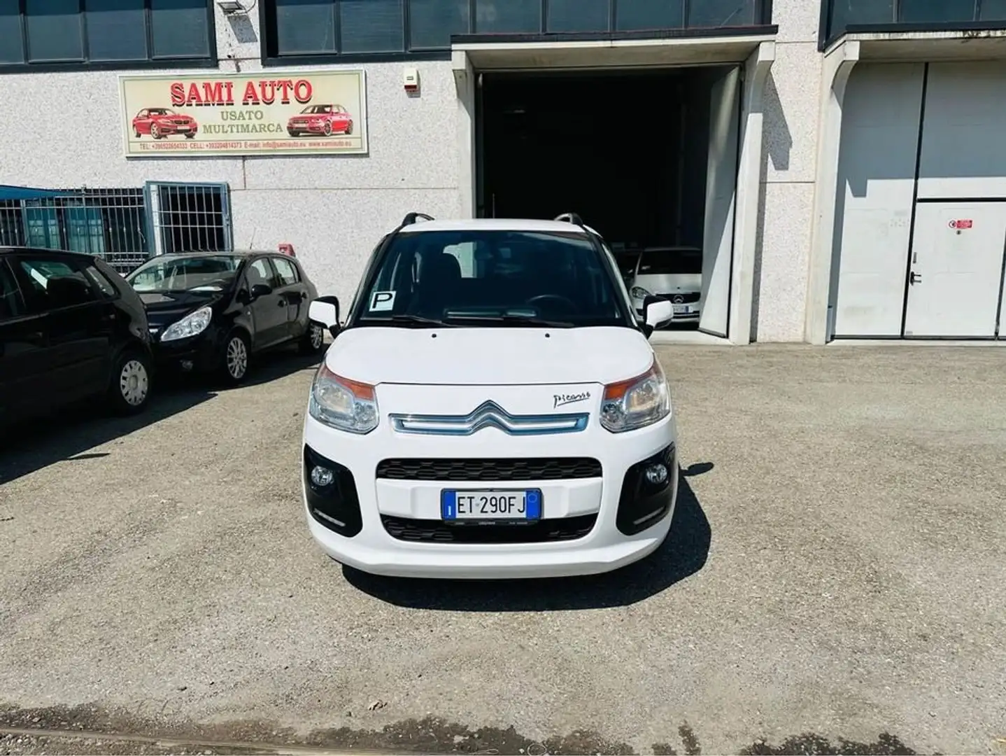 Citroen C3 C3 Picasso Picasso 1.6 hdi 16v Exclusive FL Weiß - 2