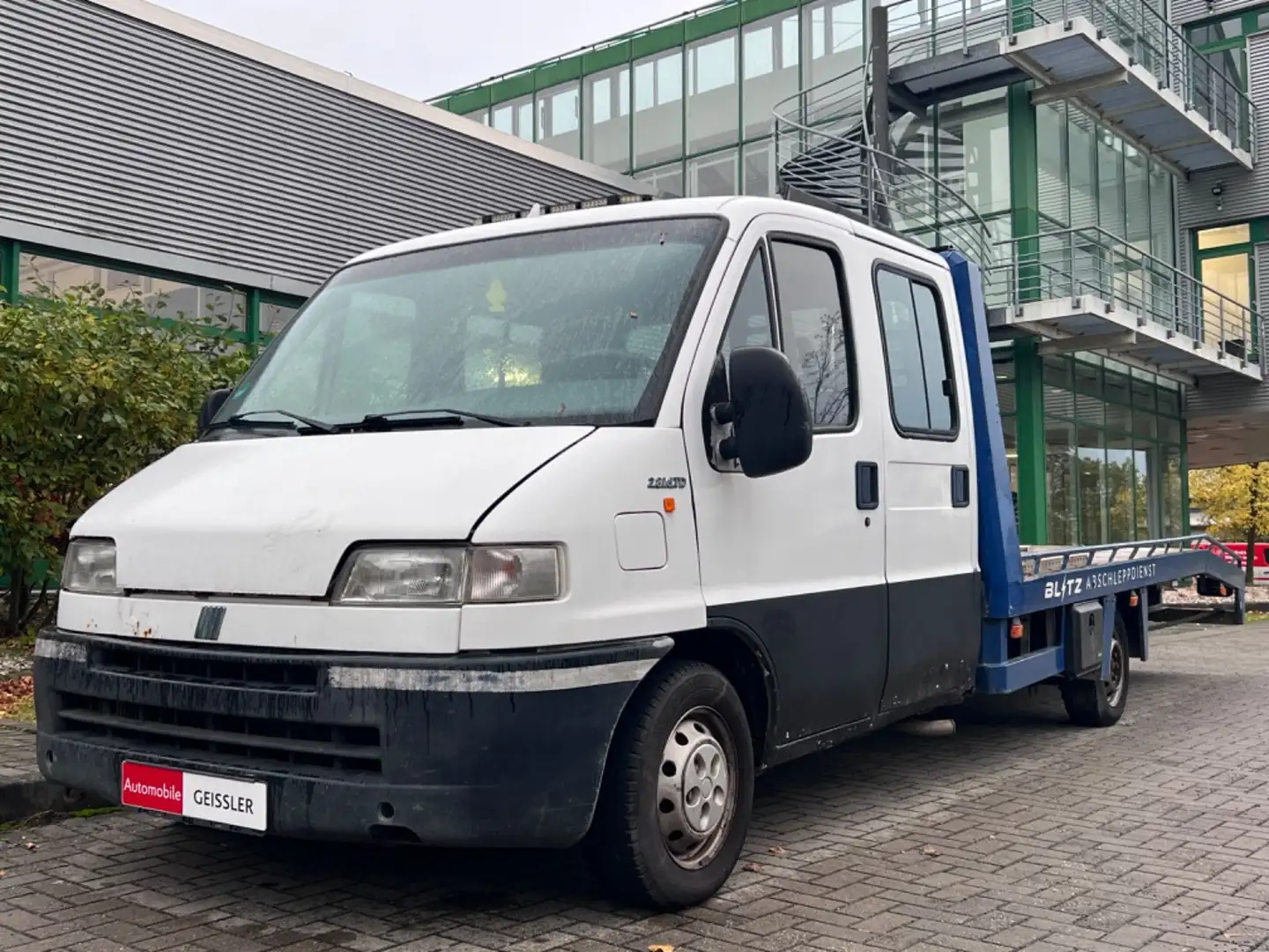 Fiat Ducato Seilwinde Weiß - 1