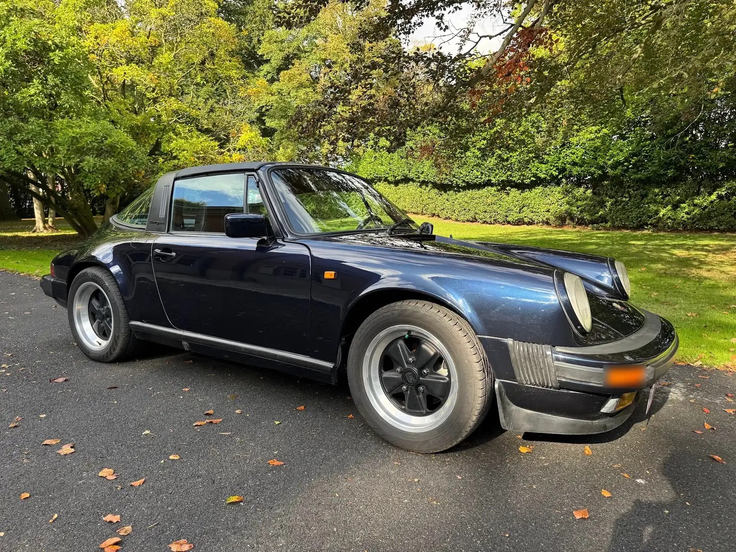 Porsche 911 1972 911 S Targa Oelklappe Blauw - 2