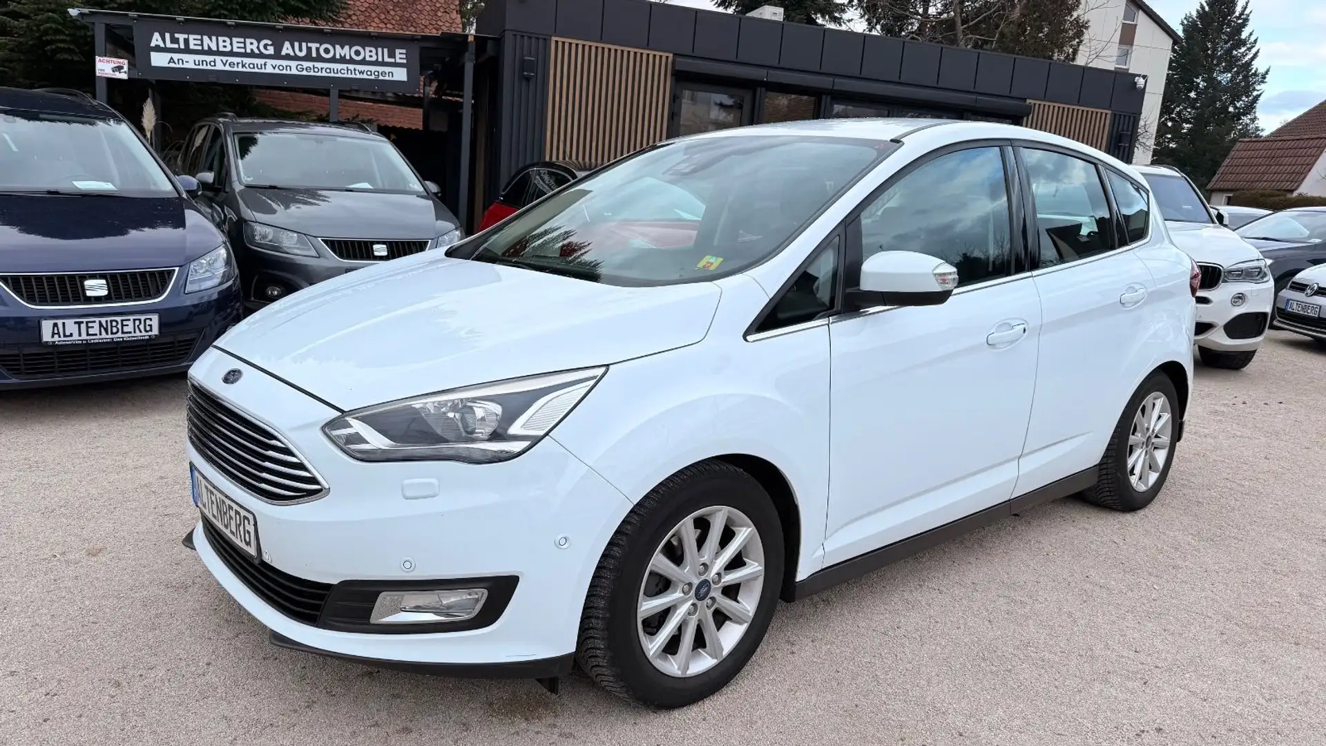 Ford C-Max C-MAX Titanium,TÜV bis 03.2027. Blanc - 1