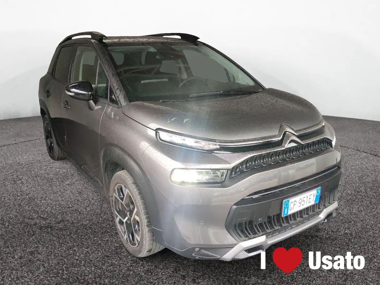 Citroen C3 Aircross I 2021 1.2 puretech Shine Pack s&s 130cv eat6 Grigio - 2