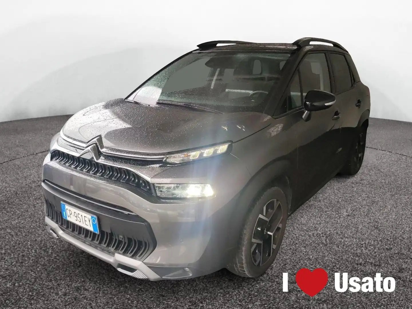 Citroen C3 Aircross I 2021 1.2 puretech Shine Pack s&s 130cv eat6 Grigio - 1