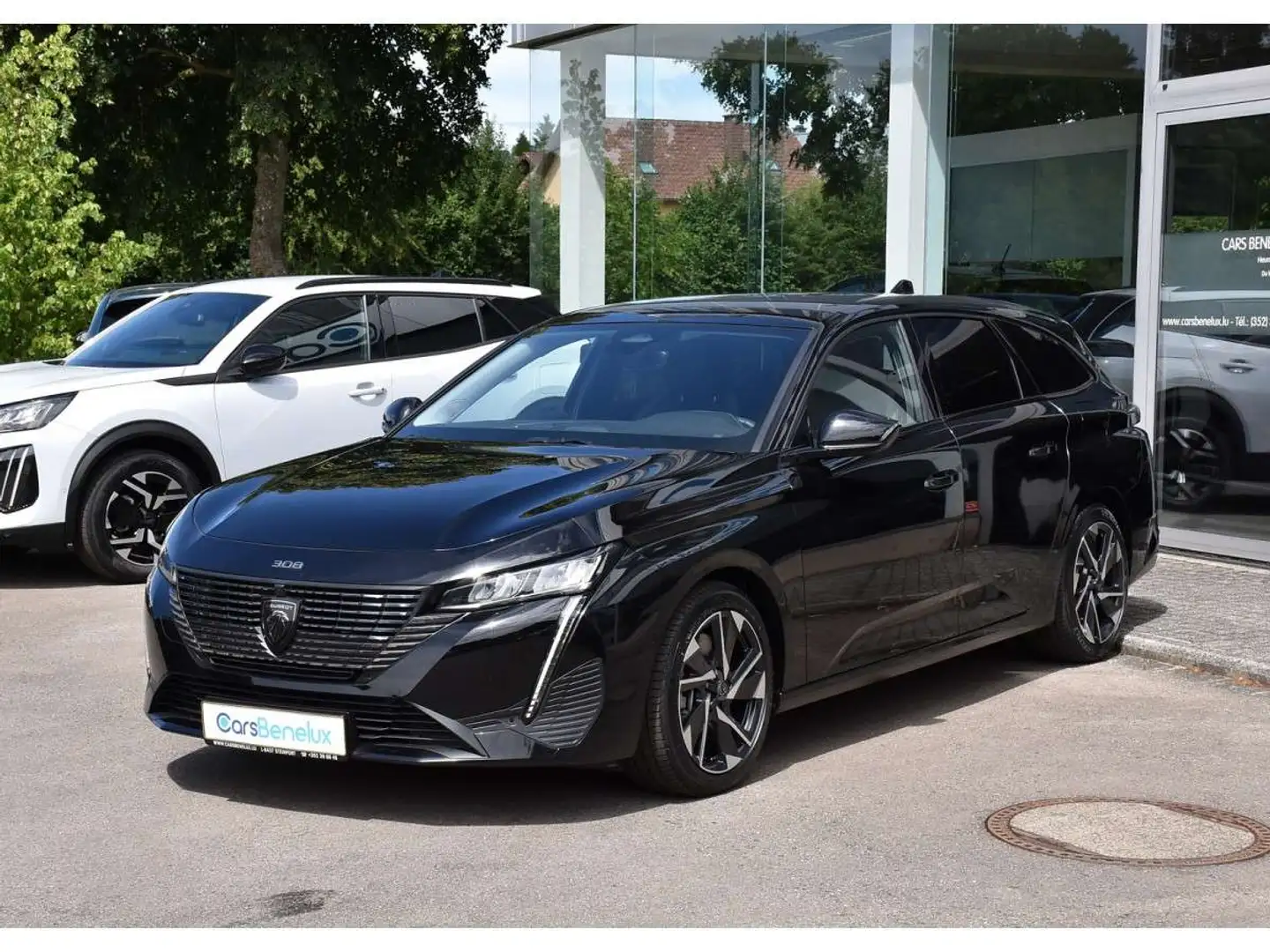 Peugeot 308 SW 1.6 PHEV Hybrid EAT8 Allure CAM360 GPS LANE 1 Noir - 2
