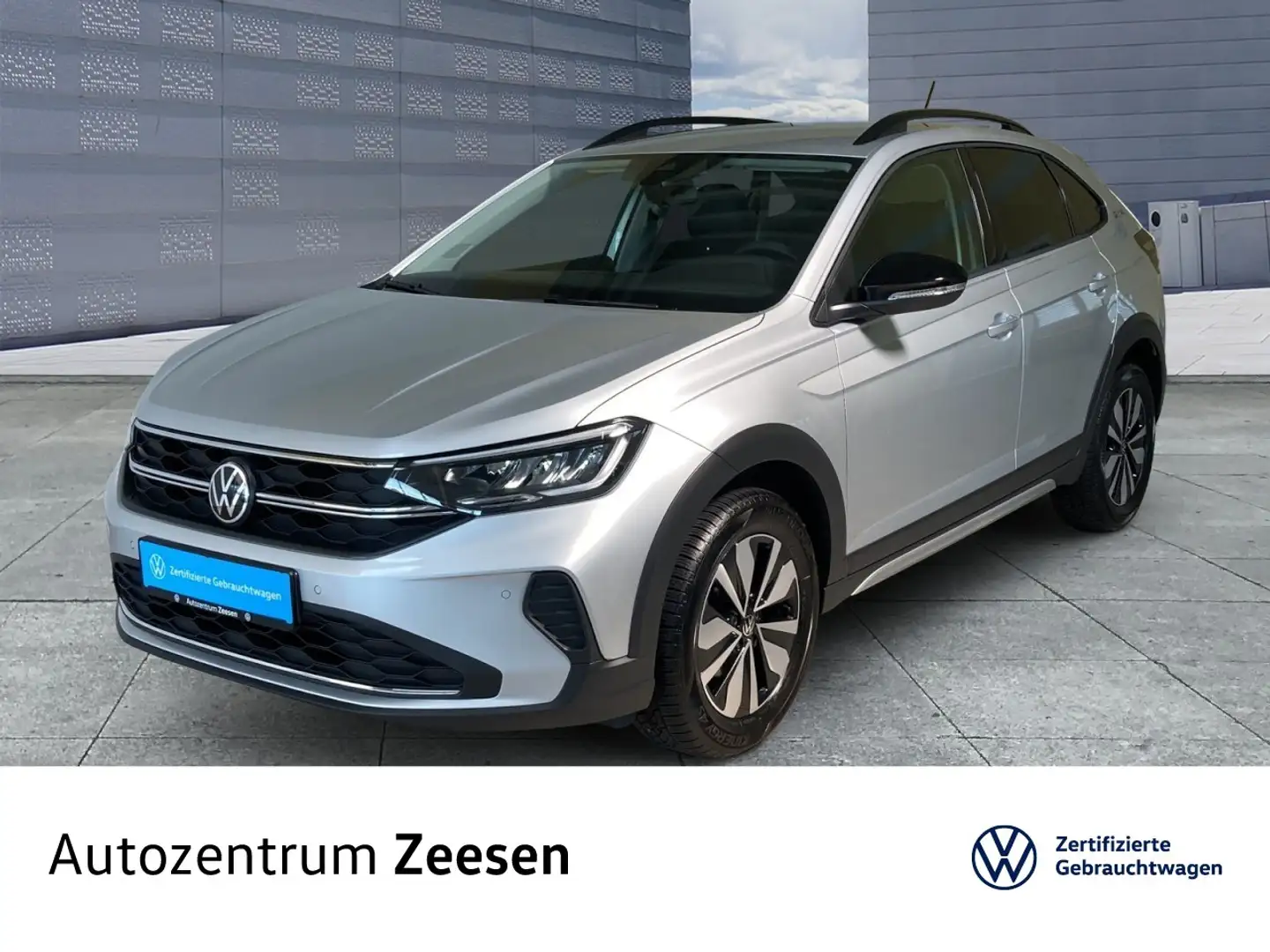 Volkswagen Taigo 1.0 TSI GOAL OPF+SHZ+USB+DAB+EPH+BAA+RS+ Klima Silber - 1