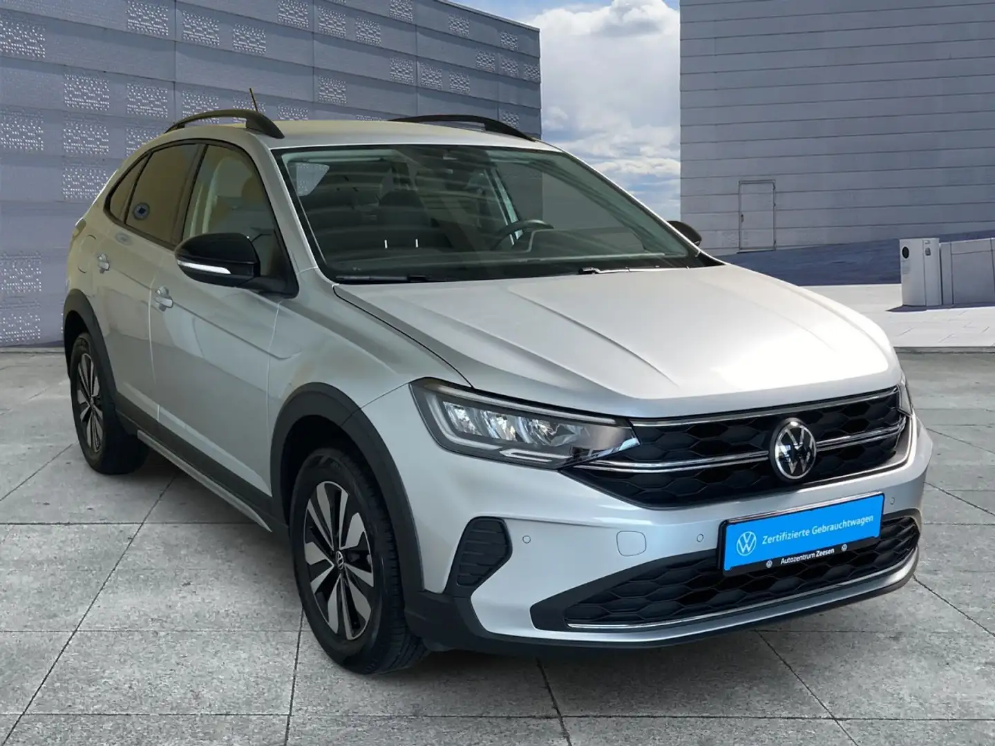 Volkswagen Taigo 1.0 TSI GOAL OPF+SHZ+USB+DAB+EPH+BAA+RS+ Klima Silber - 2