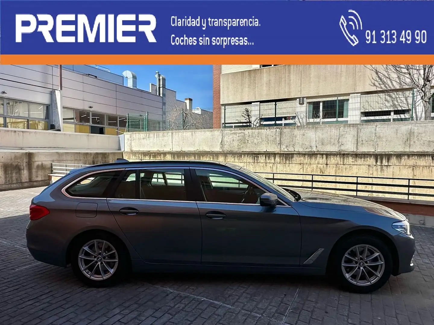 BMW 520 520dA Touring xDrive Blauw - 1