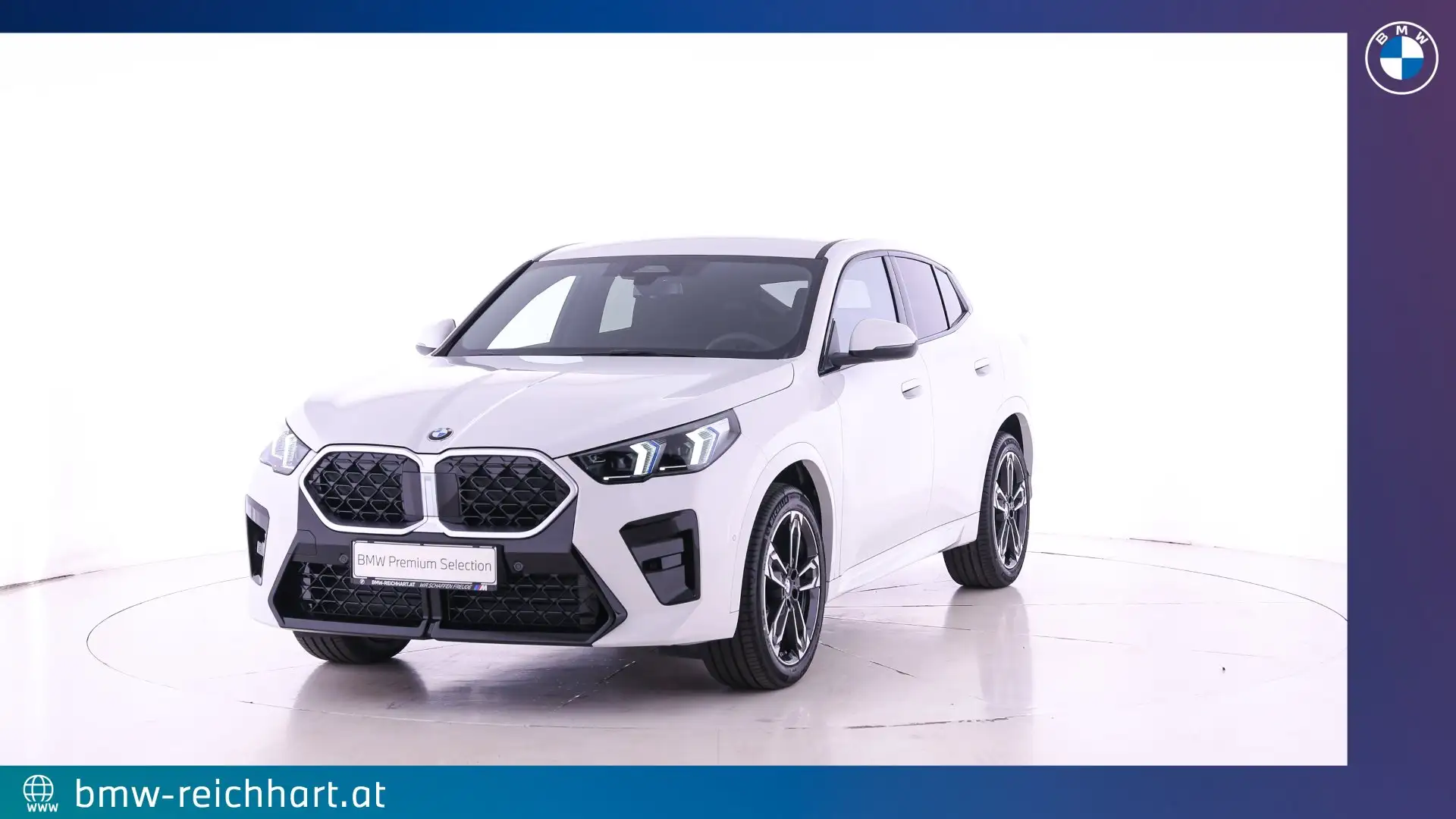 BMW X2 sDrive18d Weiß - 1