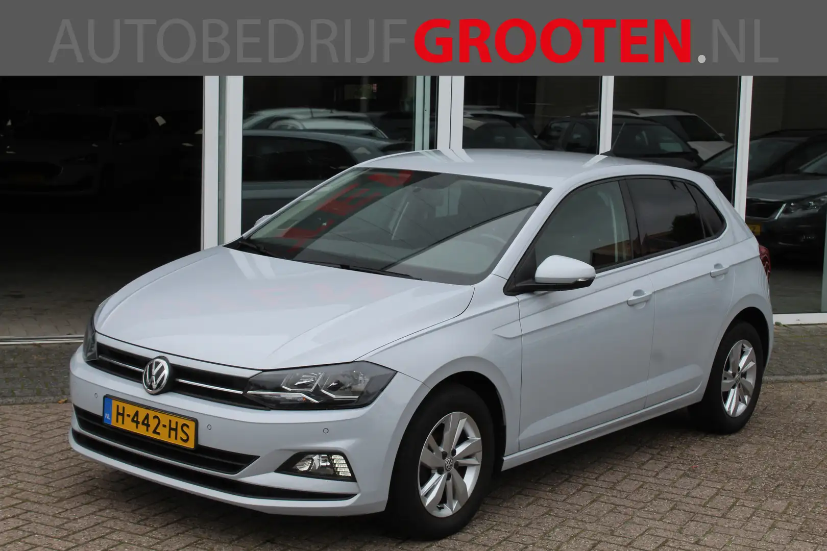 Volkswagen Polo 1.0 TSI//Apple carplay//Airco//5drs!! Wit - 1