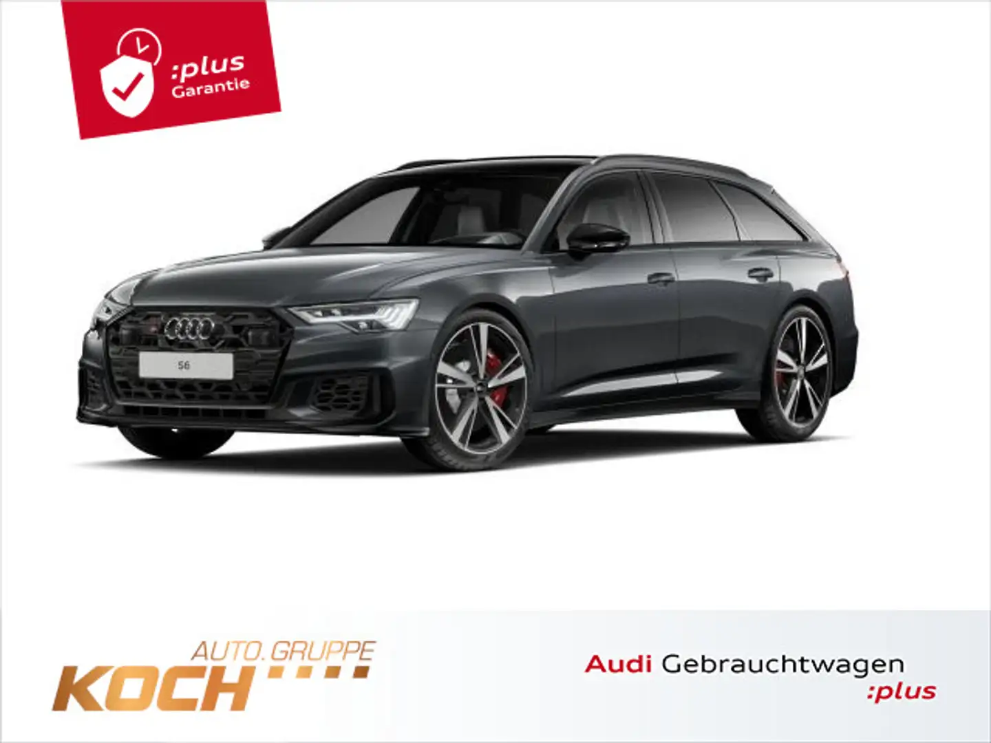 Audi S6 55 TDI q. Tiptr., HD Matrix, AHK, Pano, Grau - 1