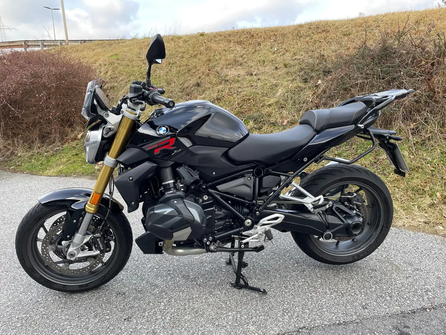 BMW R 1250 R 3 Pakete Gepäckbrücke Schwarz - 2