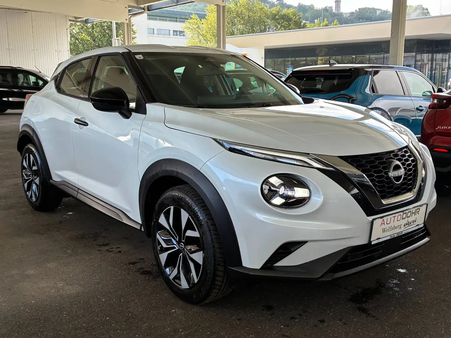 Nissan Juke Juke 1,0 DIG-T Acenta DCT**WINTERRÄDER GRATIS** Weiß - 2