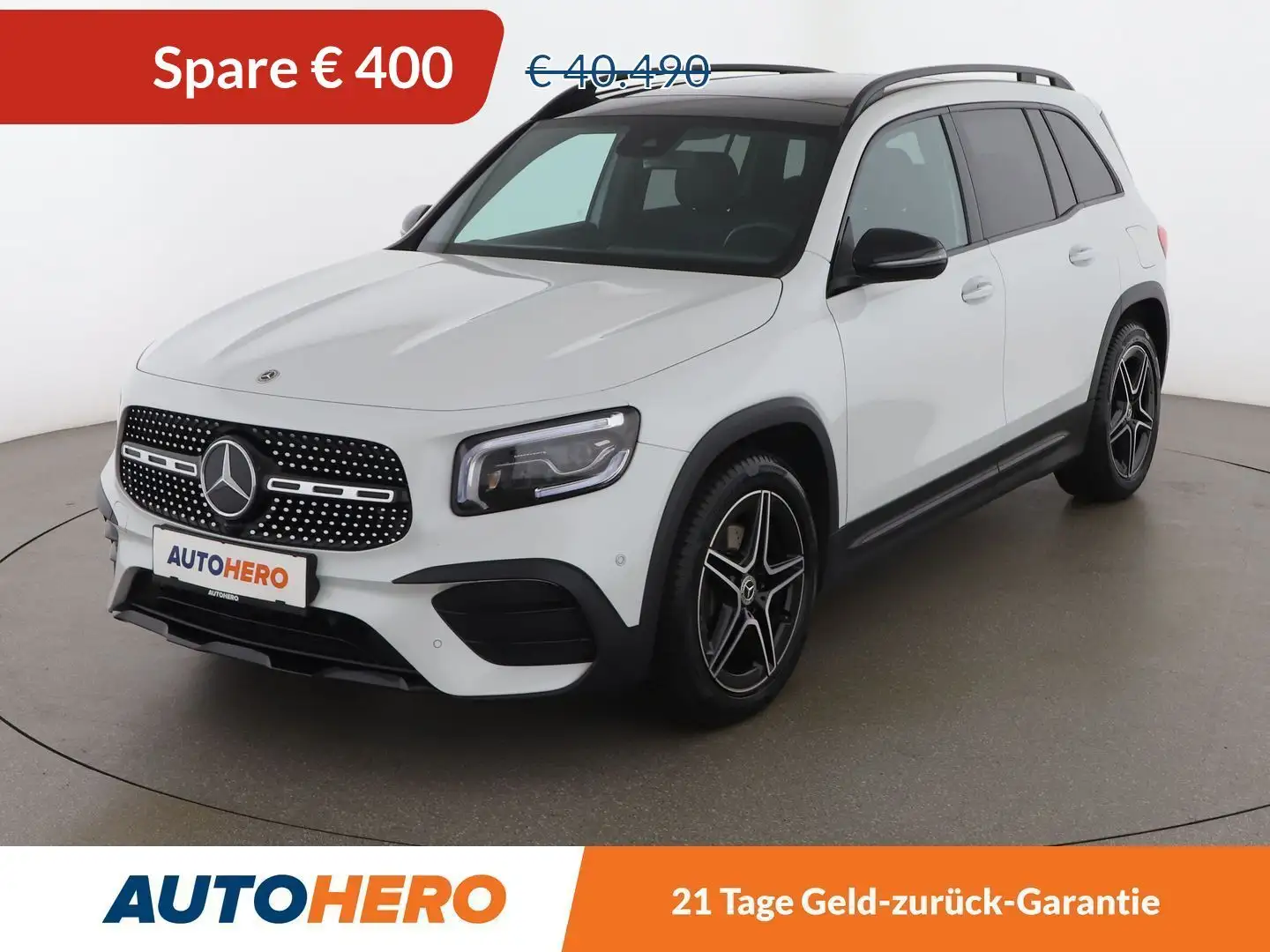 Mercedes-Benz GLB 200 GLB 200 d 4Matic AMG Line Aut. *MULTIBEAM*SPUR* Weiß - 1