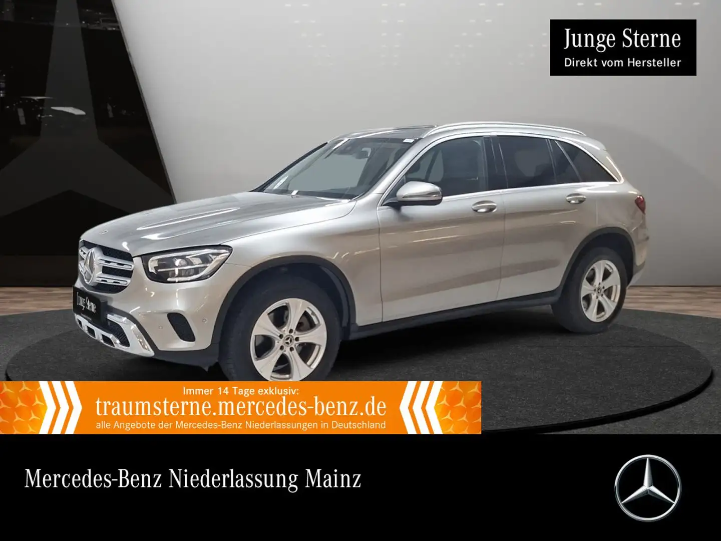 Mercedes-Benz GLC 200 4M AHK+LED+KAMERA+KEYLESS+9G Argento - 1