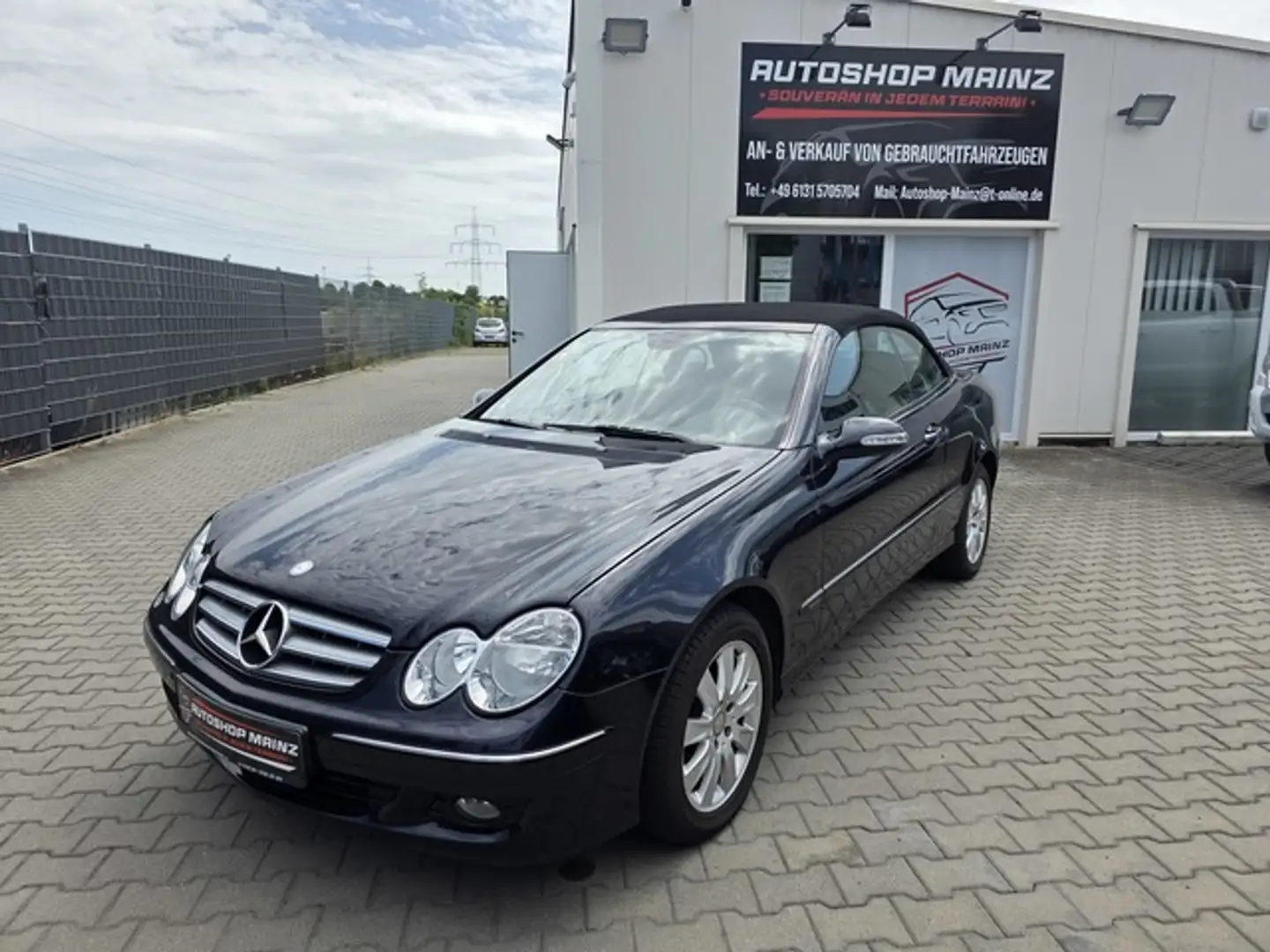 Mercedes-Benz CLK 200 Kompressor Cabrio **Schmückstück-Kein Rost** Blauw - 1