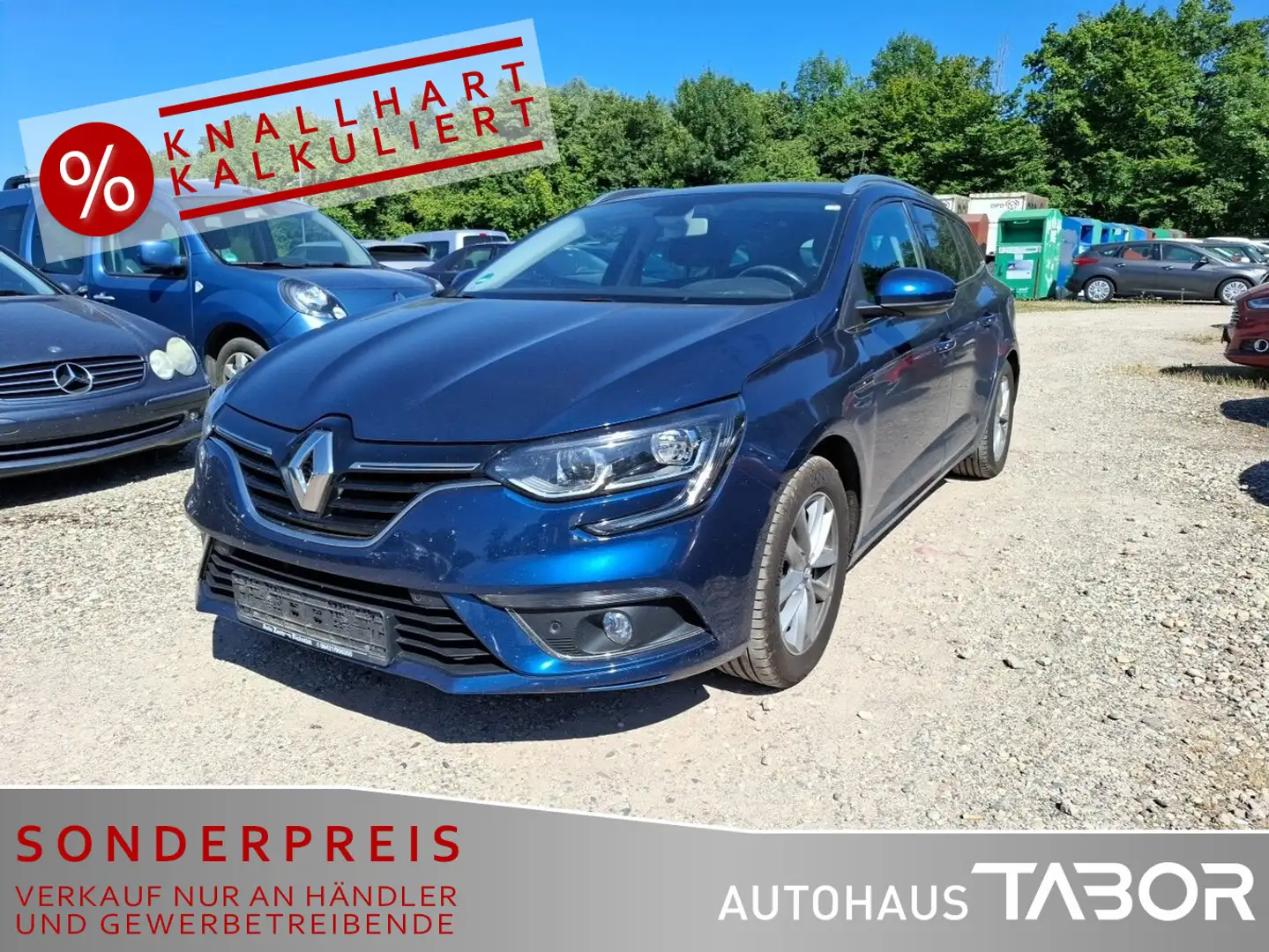 Renault Megane IV Grdt 1.2 TCe 130 Klimaaut. PDC AHK SHZ Blau - 1