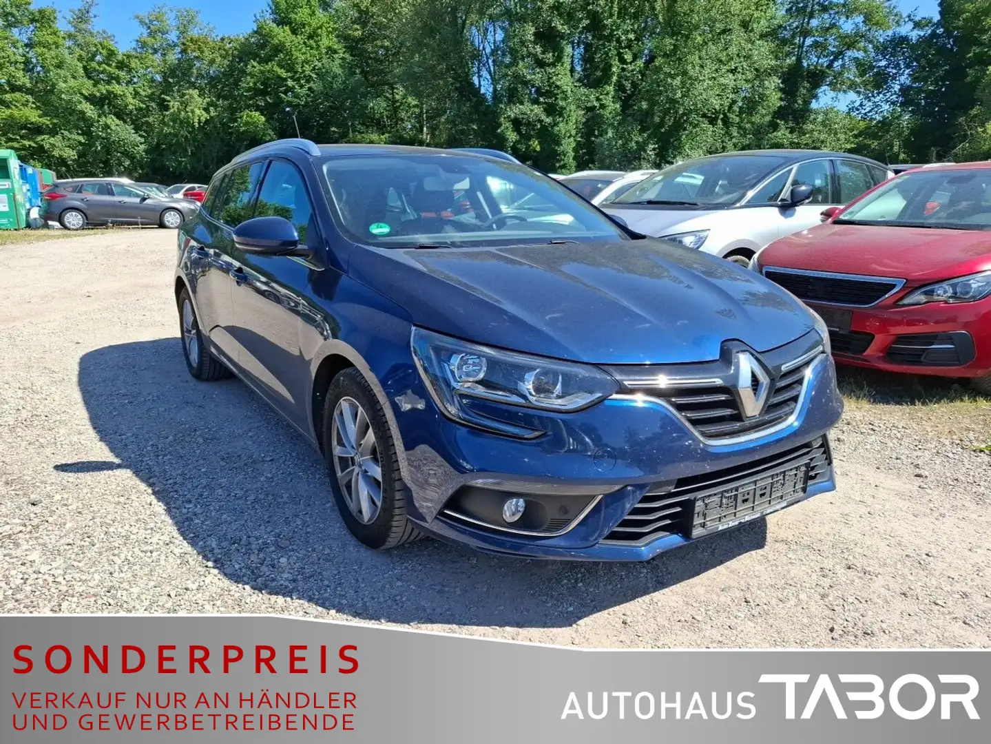 Renault Megane IV Grdt 1.2 TCe 130 Klimaaut. PDC AHK SHZ Blau - 2