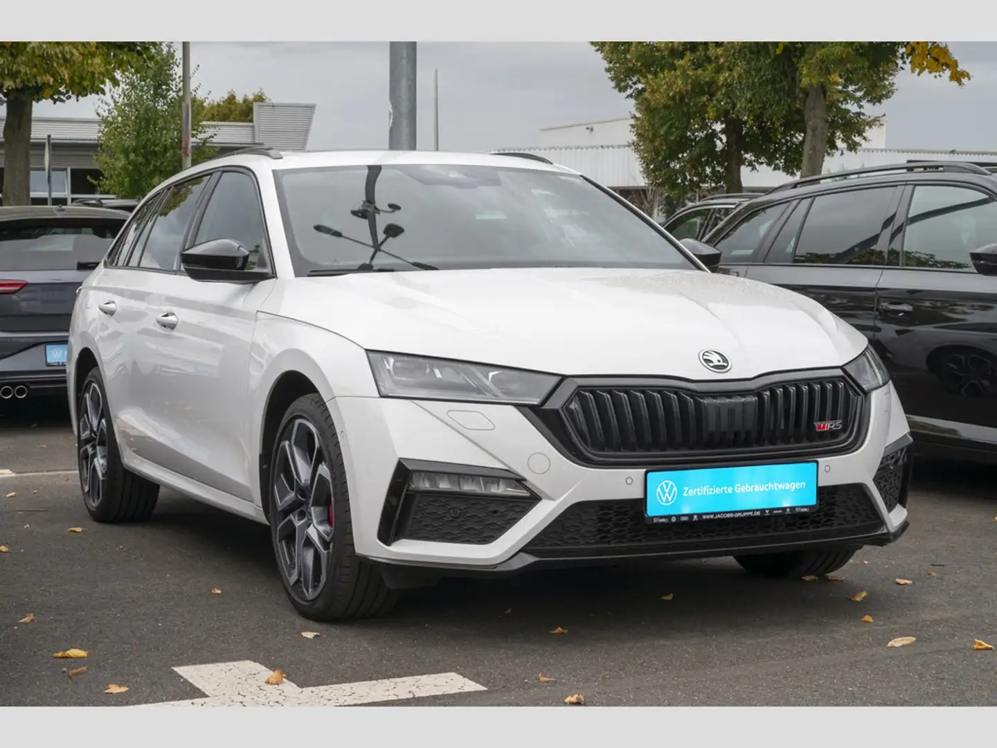 Skoda Octavia Combi RS 1.4 TSI iV RS Plus Paket Pan Weiß - 2