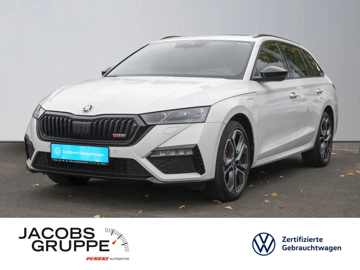 Skoda Octavia Combi RS 1.4 TSI iV RS Plus Paket Pan Weiß - 1