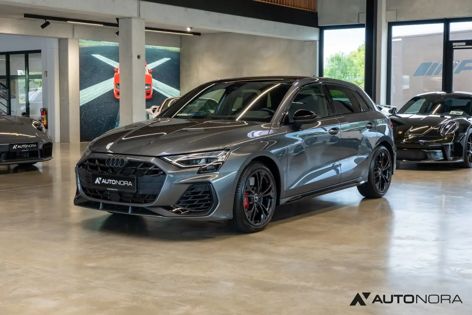 Audi S3 Sportback Sonos Matrix Perf.-Abgas Head-Up Gris - 1