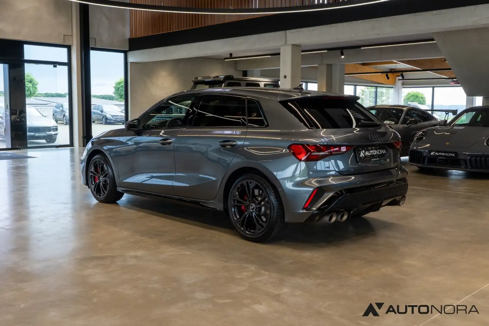 Audi S3 Sportback Sonos Matrix Perf.-Abgas Head-Up Gris - 2