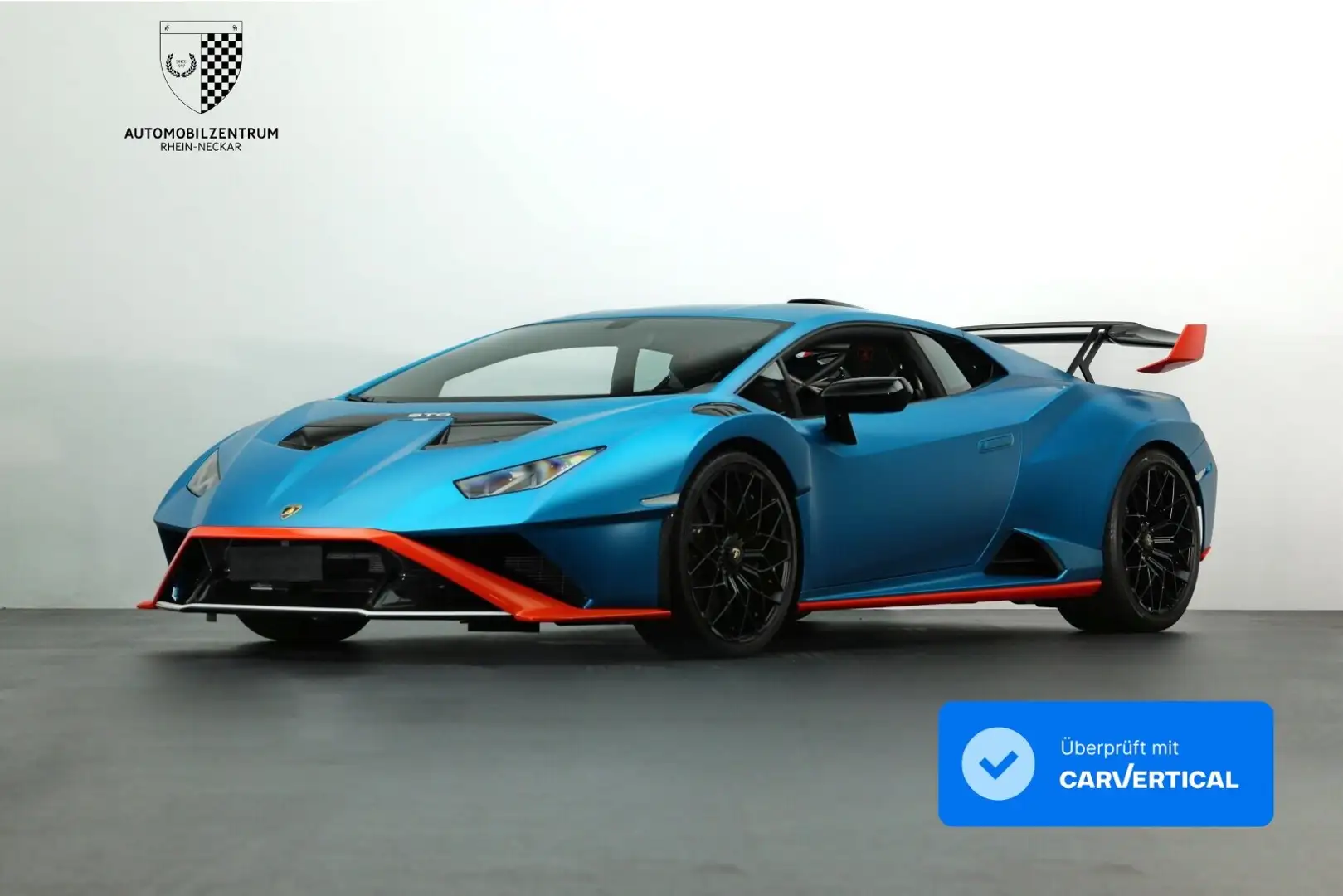 Lamborghini Huracán Huracán STO FullCarbon/BluUranus/Lift/Käfig Bleu - 1