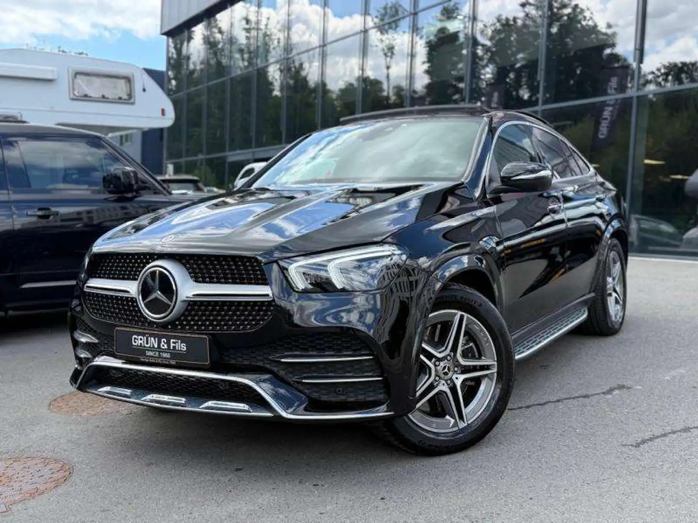 Mercedes-Benz GLE 400 d 4MATIC AMG Line Coupe Noir - 2