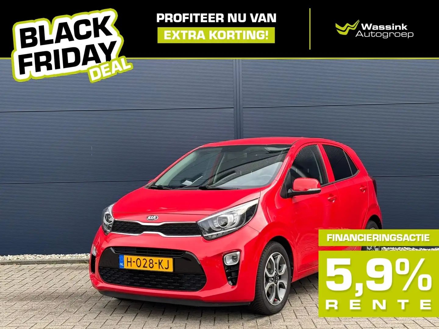 Kia Picanto DynamicPlusLine I BLACK FRIDAY DEAL | Navigatie I Rouge - 1