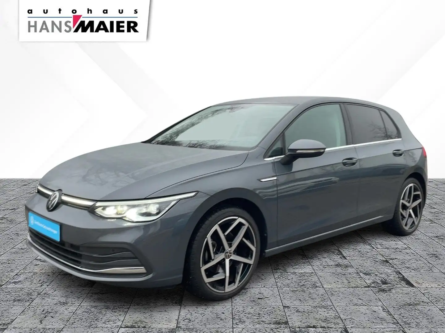 Volkswagen Golf Style eTSI DSG AHK MatrixLED RearView ACC Grau - 2