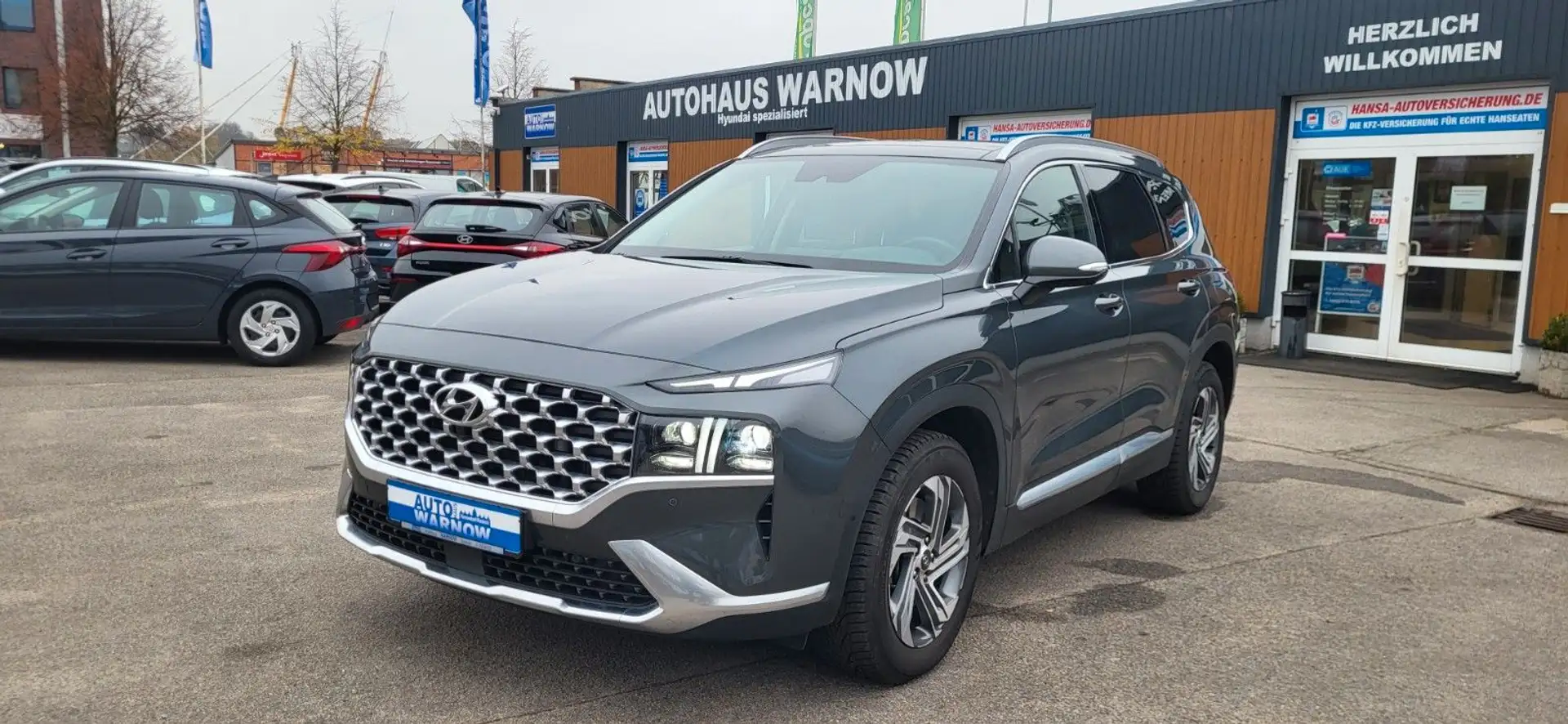 Hyundai SANTA FE 2.2 CRDi Signature 4WD DCT SEVEN Grau - 1