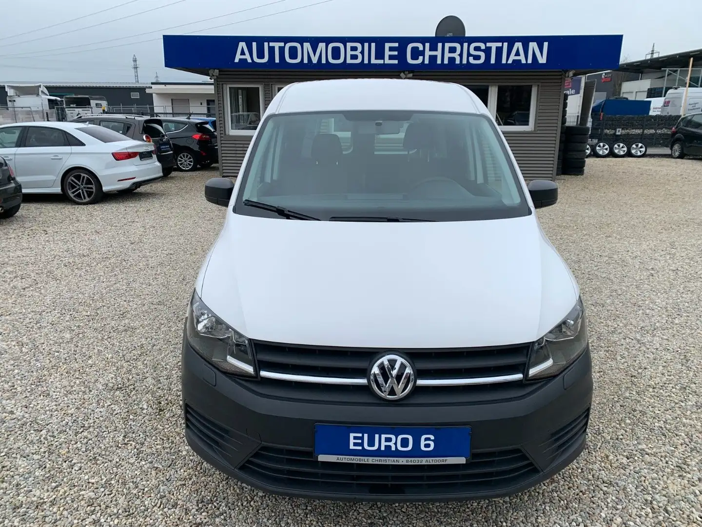 Volkswagen Caddy Maxi 2.0TDI KLIMA SITZHEIZUNG PDC EURO6 Blanco - 1