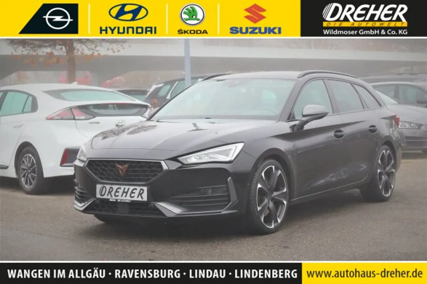 CUPRA Leon Leon Sportstourer 2.0 TSI VZ Navi/Kamera/LED/LM Noir - 1