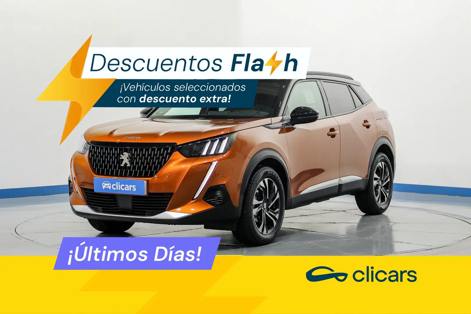 Peugeot 2008 1.2 PureTech S&S GT Line EAT8 130 Arancione - 1