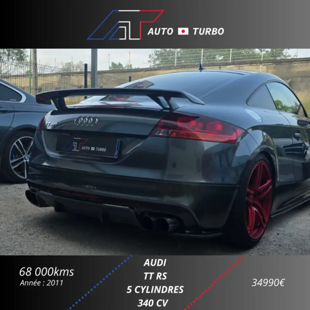 Audi TT RS 2.5 TFSI 340CH QUATTRO S TRONIC 7 Grau - 2