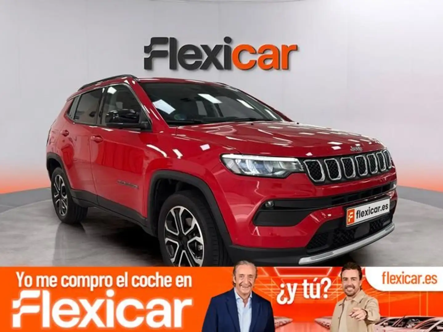 Jeep Compass eHybrid 1.5 MHEV 96kW High Altitude Dct Rojo - 1