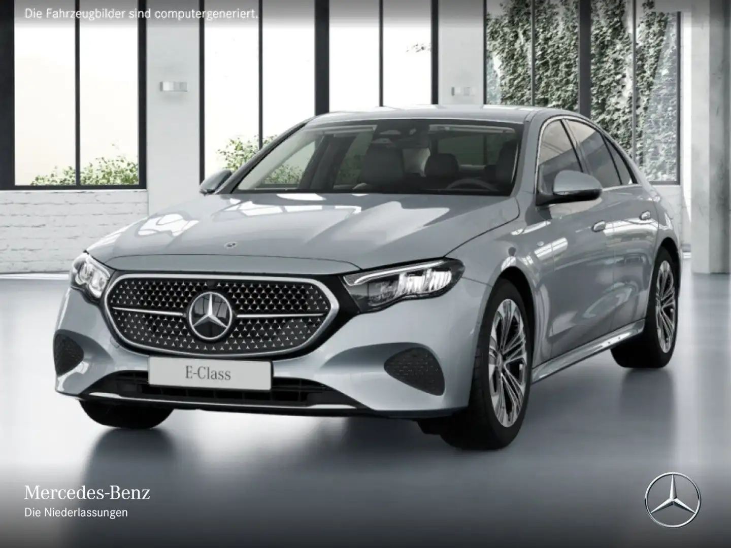 Mercedes-Benz E 300 de Hybrid Avantgarde Distr. LED Kamera PTS Silber - 2