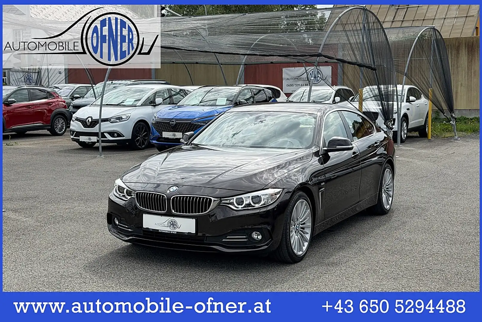 BMW 420 d Gran Coupe Aut. Luxury Line PDC Kamera Sitzhe... Braun - 1