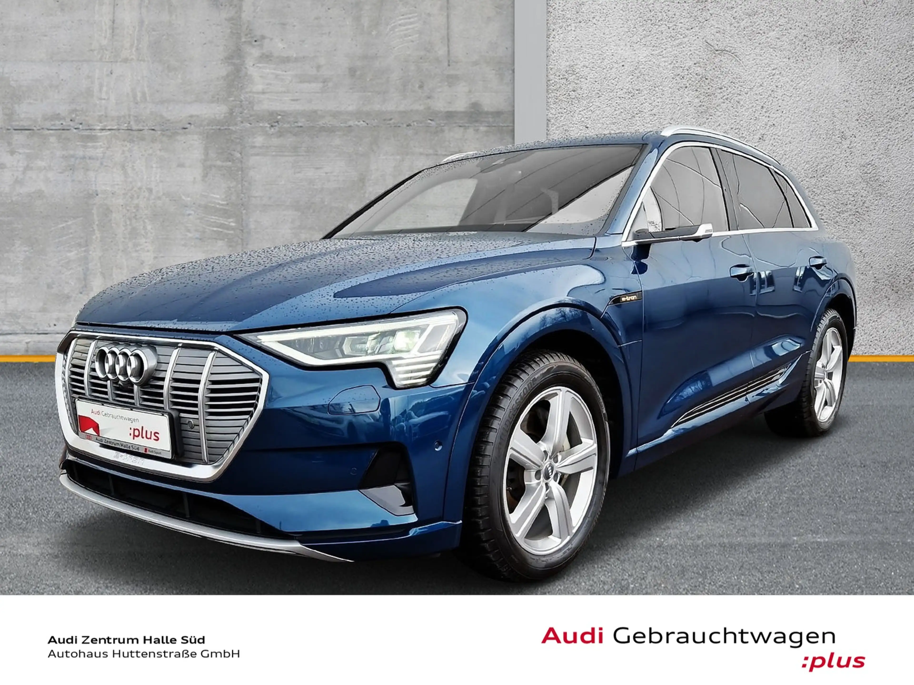 Audi e-tron 55 qu AHK HuD PANO MATRIX LUFT B&O