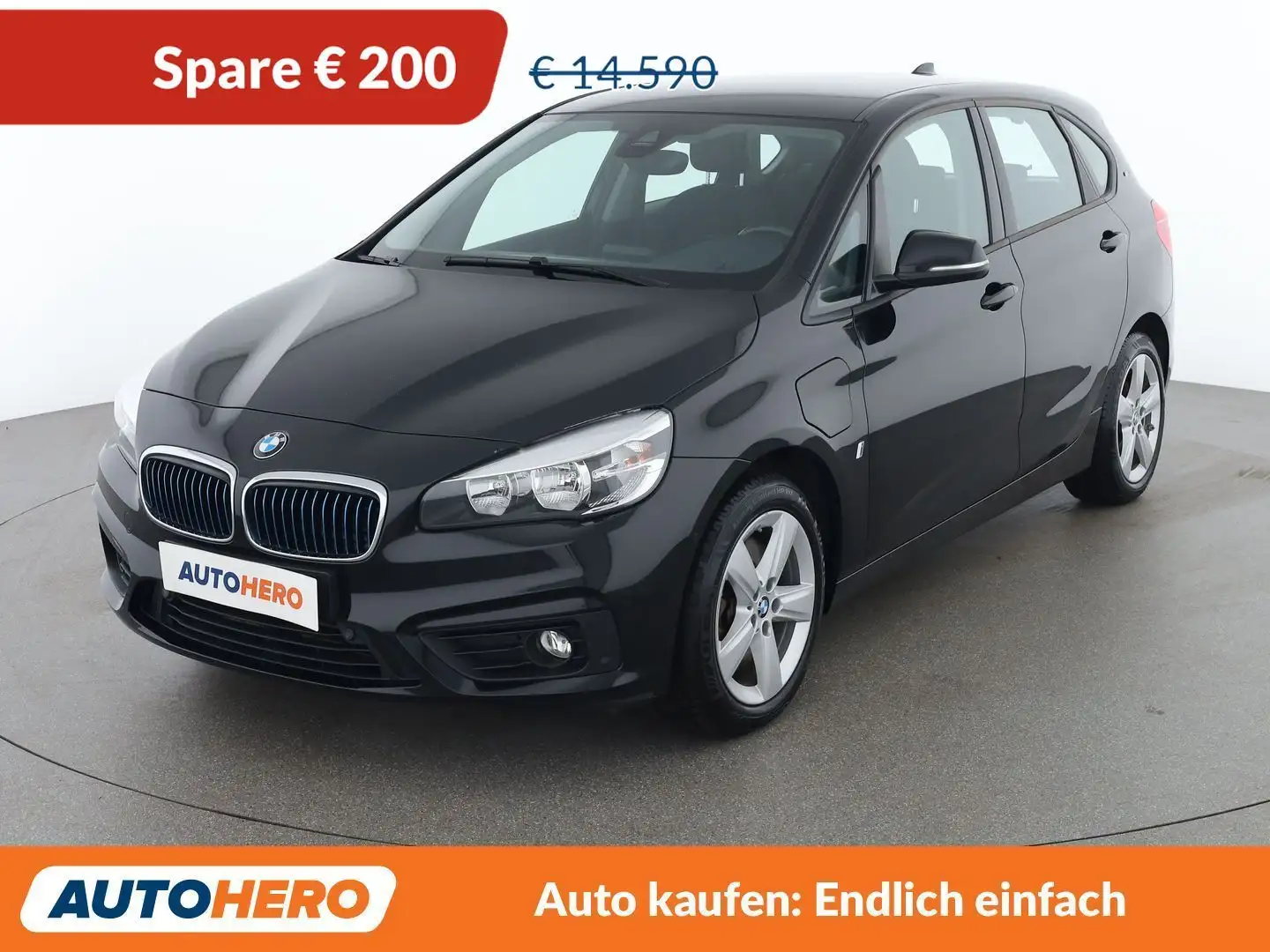 BMW 225 225xe Active Tourer Advantage Schwarz - 1