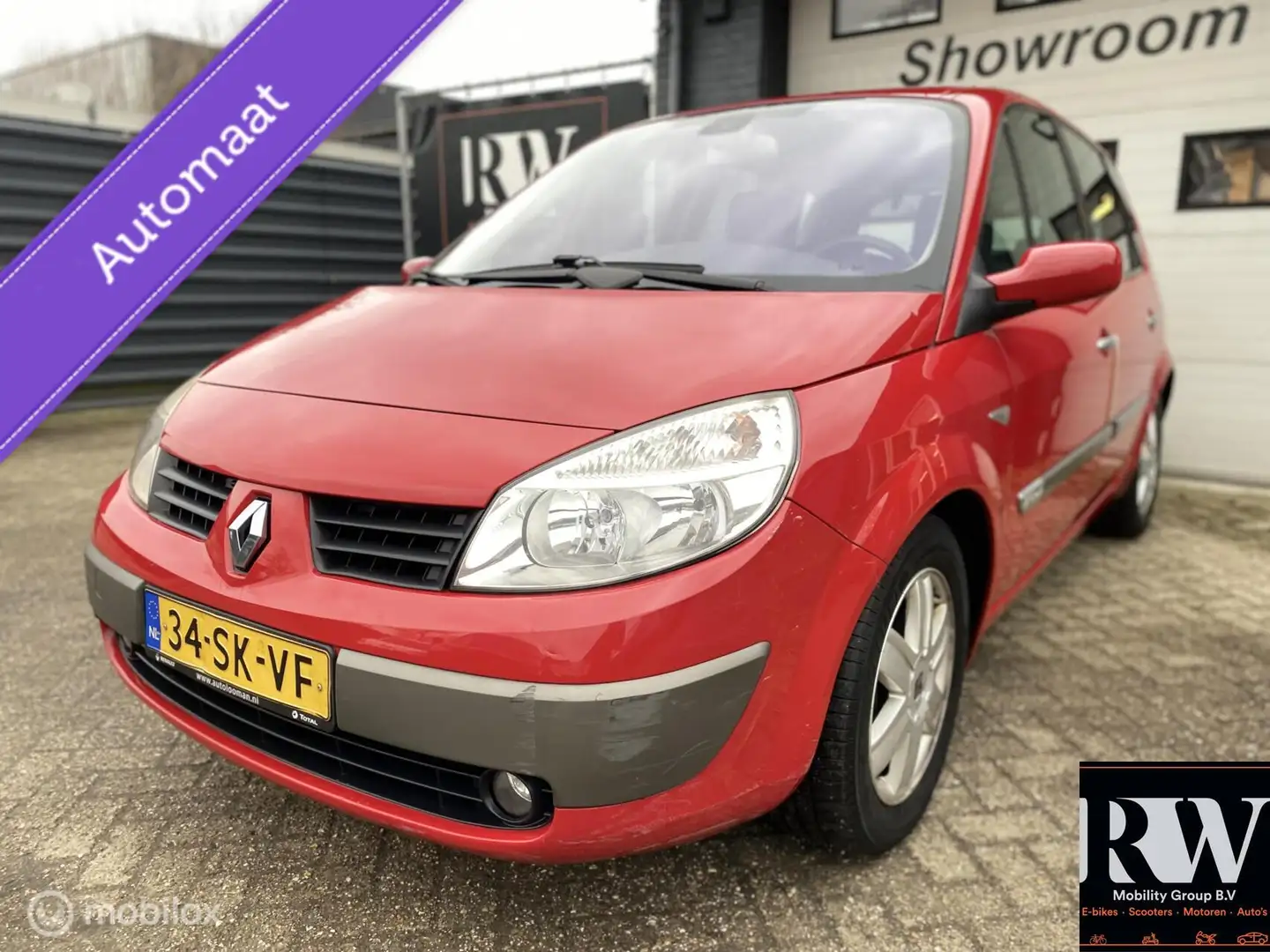 Renault Grand Scenic 2.0-16V Tech Line Rot - 1