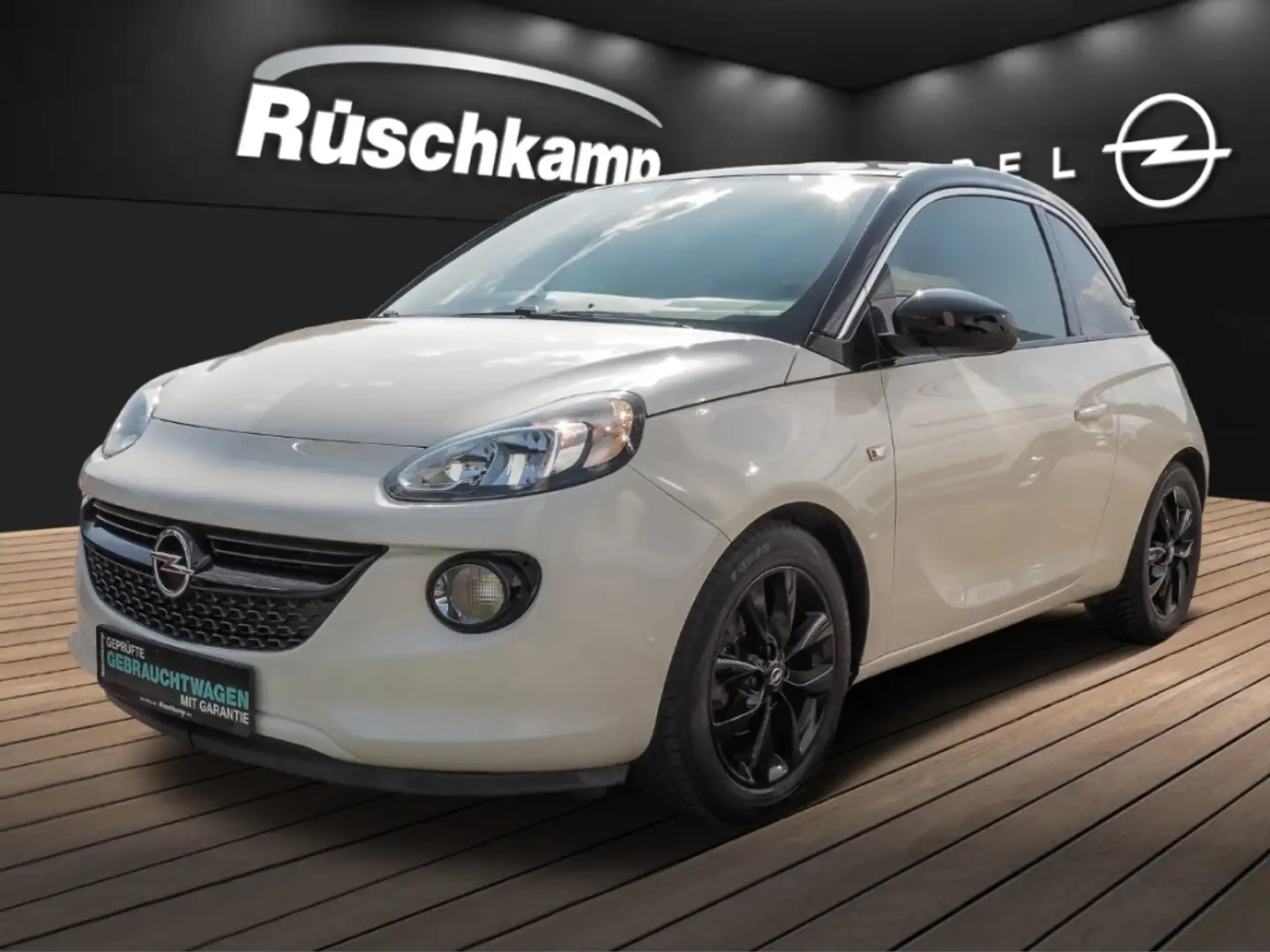 Opel Adam 120 JAHRE 1.2 PDC Klimaauto Winterpaket LM Weiß - 1
