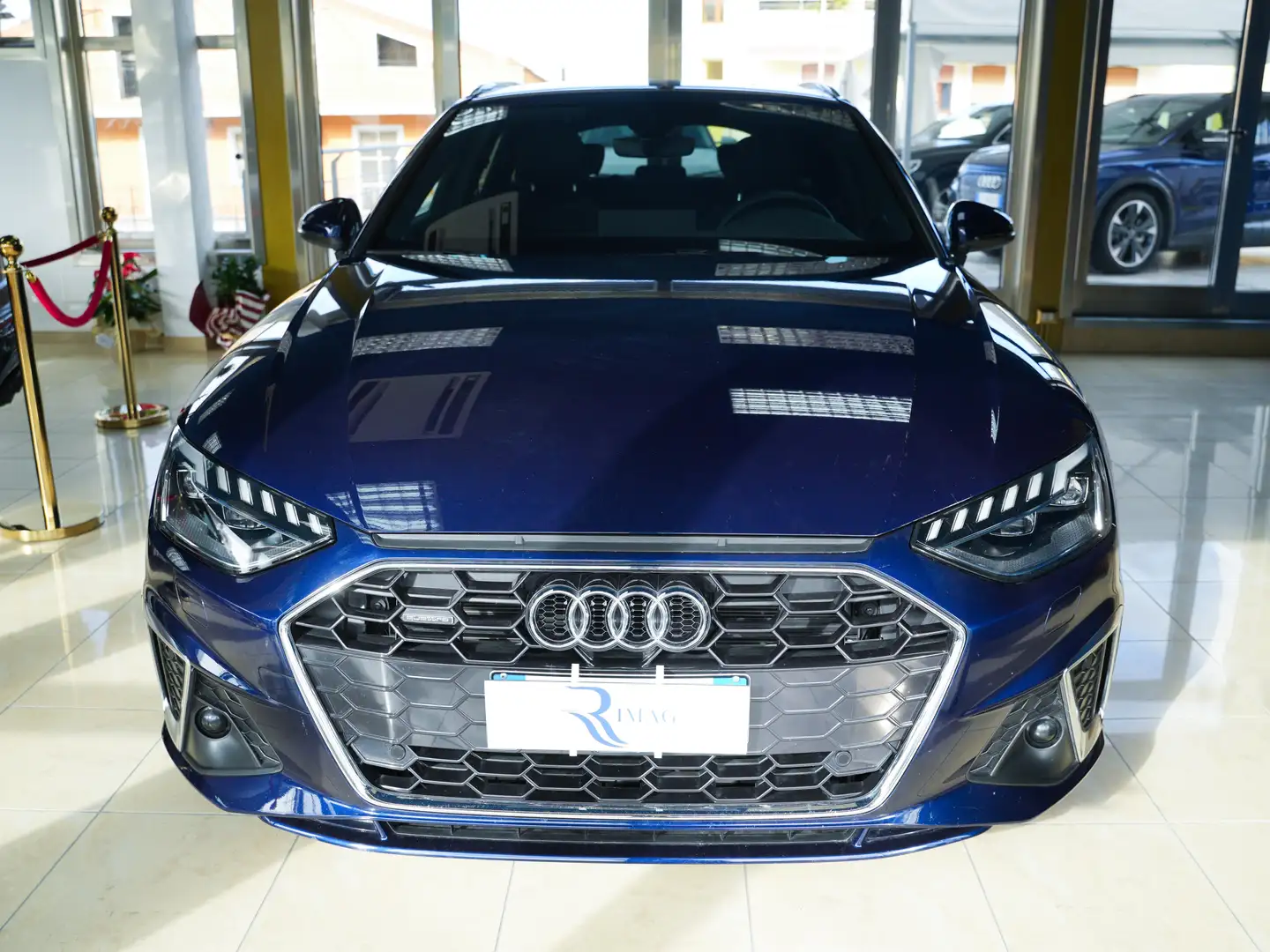 Audi A4 A4 40 2.0 tdi mhev S line edition quattro 204cv Blau - 2
