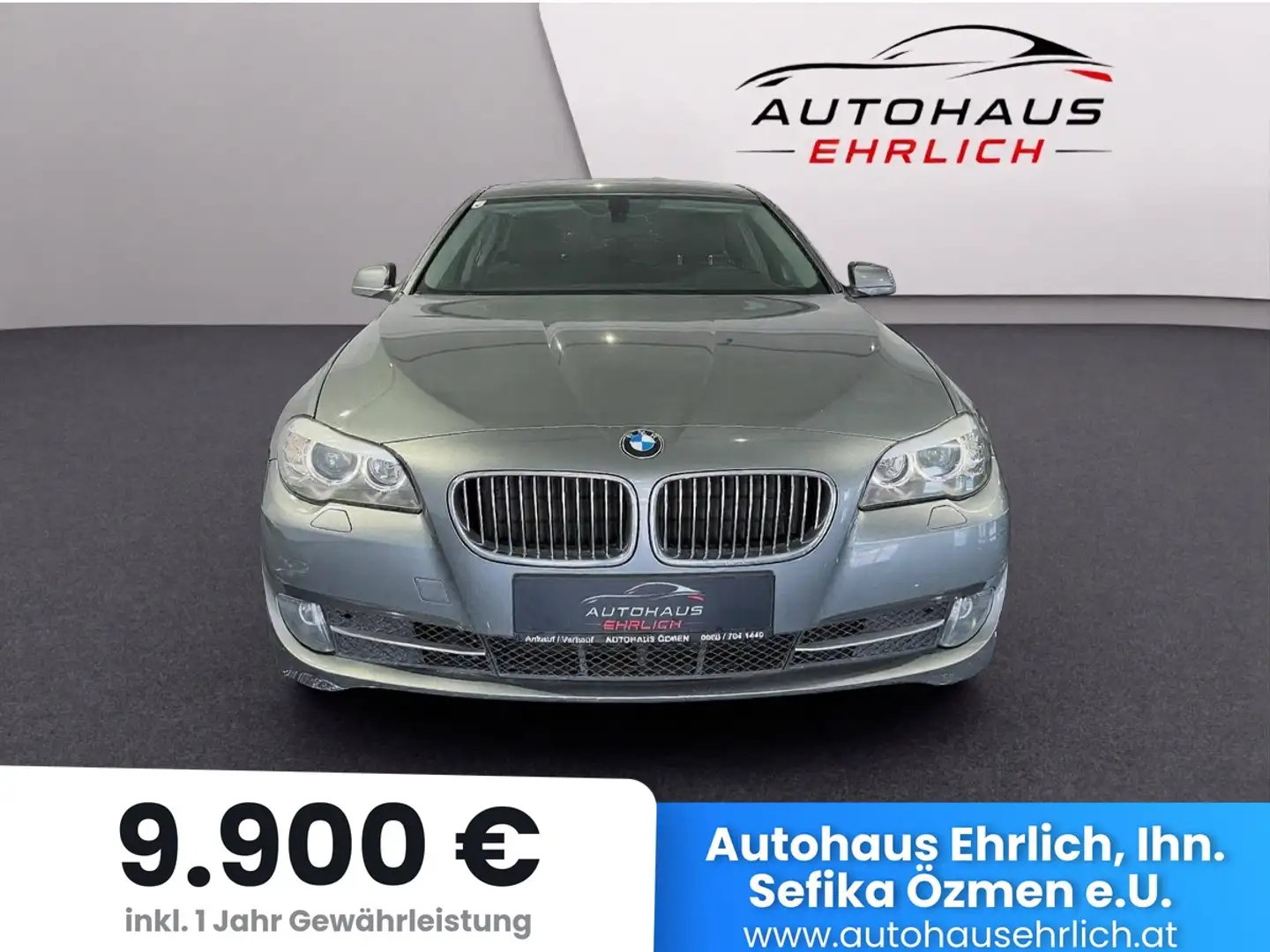 BMW 520 5er Grau - 2