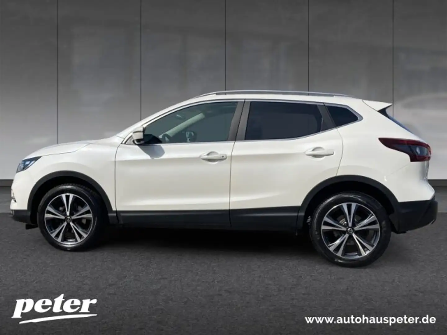 Nissan Qashqai Qashqai 1.3 DIG-T Zama DSG-Automatik Klimaautomatik Sitzheizung Blanc - 2
