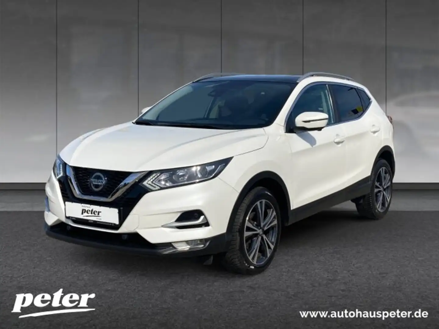 Nissan Qashqai Qashqai 1.3 DIG-T Zama DSG-Automatik Klimaautomatik Sitzheizung Blanc - 1