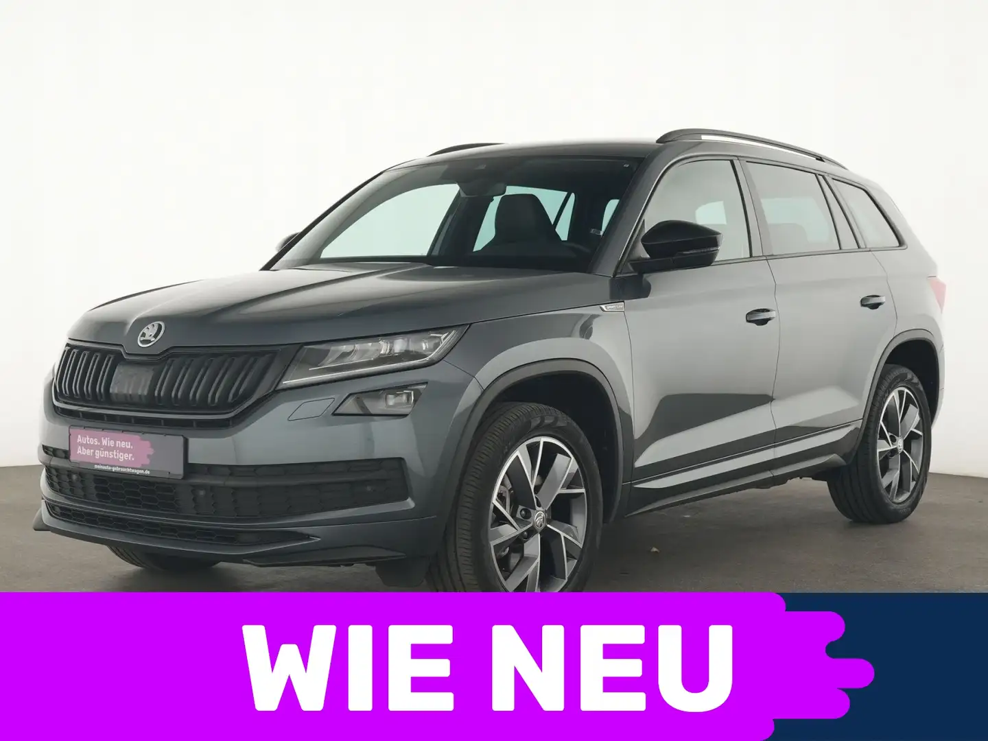 Skoda Kodiaq Sportline ACC|PDC|SHZ|Navi|Kamera|AHK Gris - 1